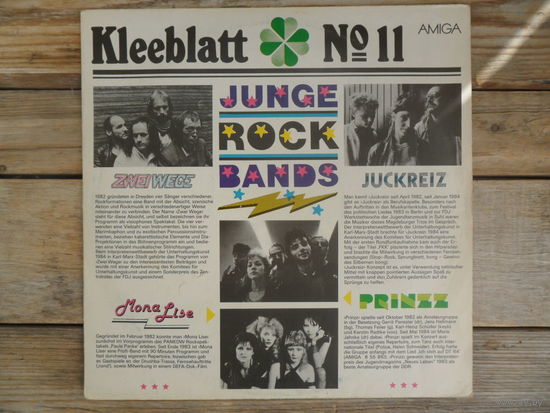 Juckreiz, Zwei Wege, Prinzz, Mona Lise - Kleeblatt #11 - Amiga, ГДР