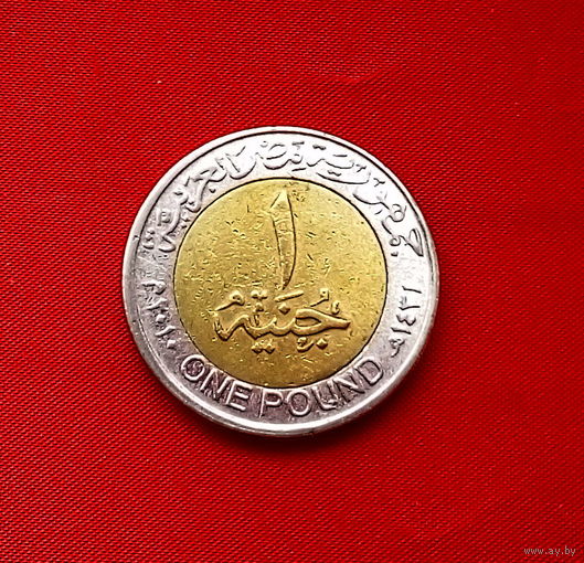 35-16 Египет, 1 фунт 2010 г.