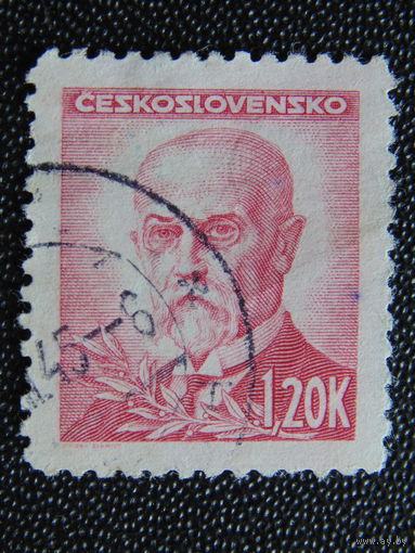 Чехословакия 1945 г. Штефаник Масарик.