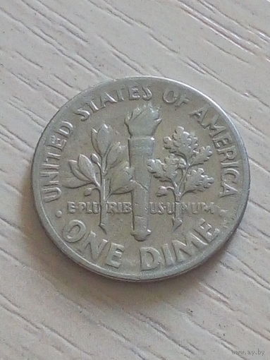 США 10 центов/дайм/ 1972г. б/б