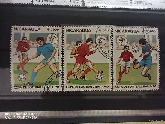 Никарагуа 1990, футбол Италия 90