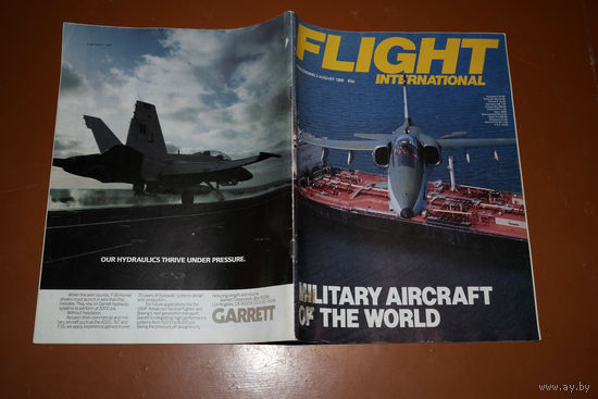 Авиационный журнал FLIGHT INTERNATIONAL - август 1986