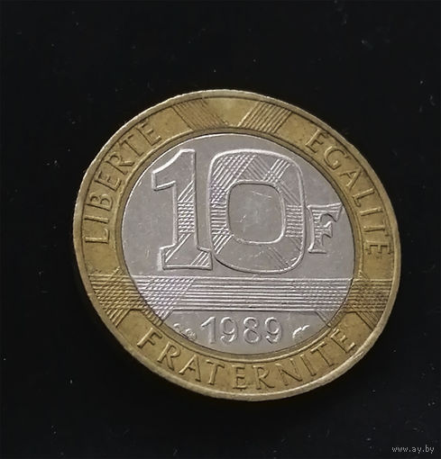 10 франков 1989 Франция #01