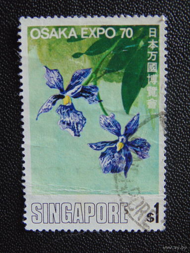 Сингапур 1970 г. Цветы.