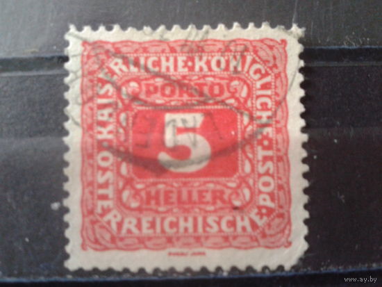 Австро-Венгрия 1916 Доплатная марка  5
