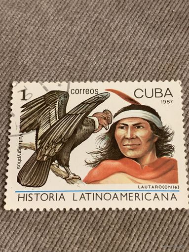 Куба 1987. История Латинской Америки. Марка из серии