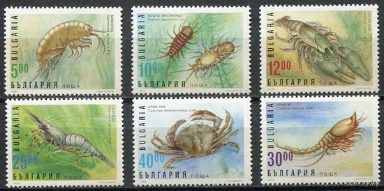 1996 Болгария 4238-4243 Морская фауна 5,00 евро
