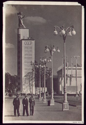 1940 год Москва Здание главного павильона ВСХВ