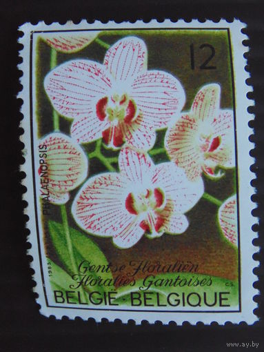 Бельгия 1985 г. Цветы.