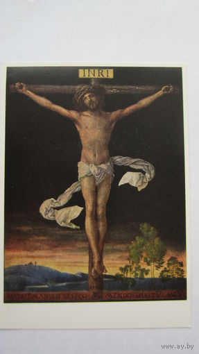 Дюрер. Христос на кресте. Издание Германии