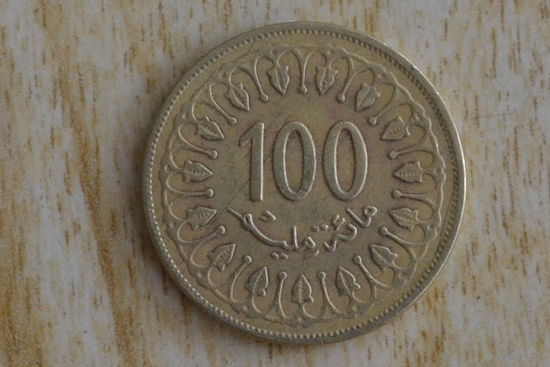 Тунис 100 миллим 2008