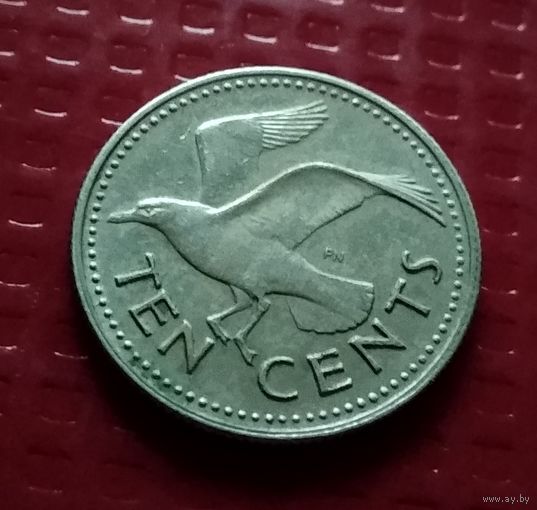 Барбадос 10 центов 1973 г. #40118