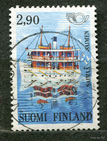 Туризм. Экскурсионный пароход. Финляндия. 1991