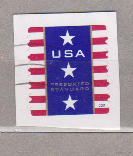 Флаг США 2007 год год лот 1065