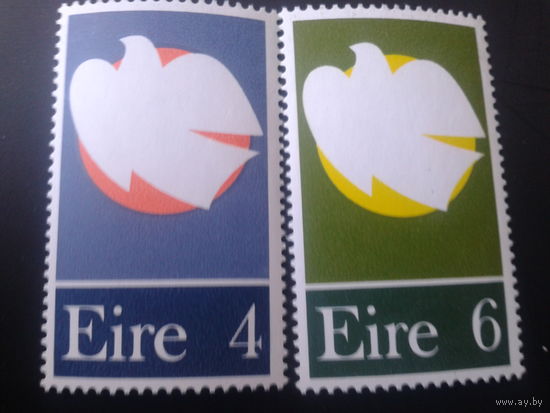 Ирландия 1972 символ мира и свободы полная серия