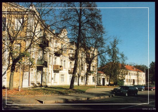 2002 год Гродно Северная сторона площади