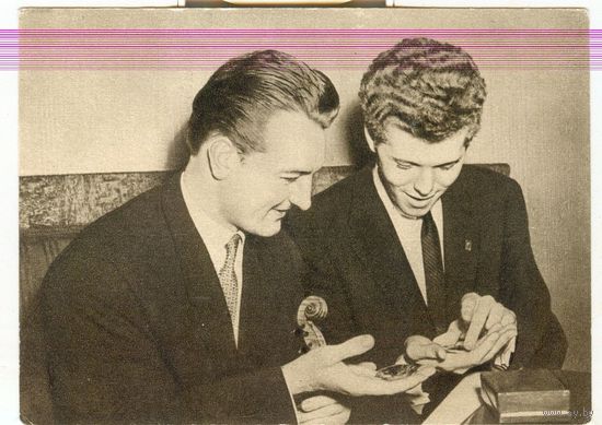 Артисты В.Климов и В.Клиберн, ИЗОГИЗ, 1961 год