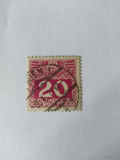 Австрия  1905 допл.марка