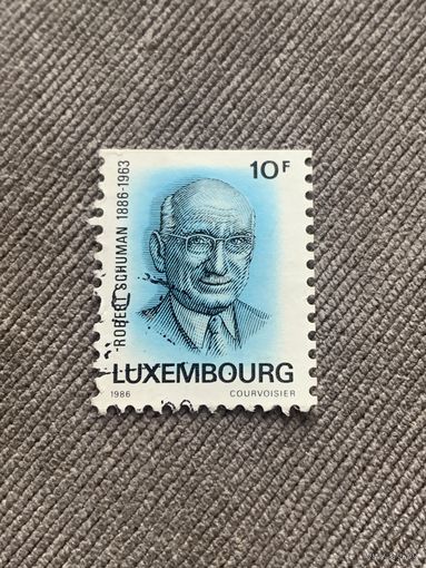 Люксембург 1986. Robert Schuman 1883-1963