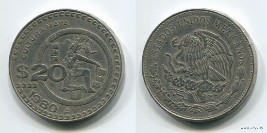 Мексика. 20 песо (1980)