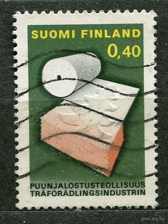 Производство бумаги. Финляндия. 1968. Полная серия 1 марка