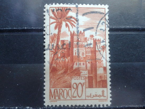Марокко, 1947, Архитектура, финиковые пальмы