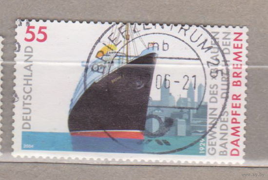 Флот корабли Германия 2004 год  лот 1009