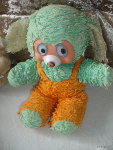 Мягкая игрушка винтаж Медведь Мишка или неведома зверушка 60-70 гг