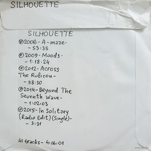 CD MP3 дискография SILHOUETTE - 1 CD