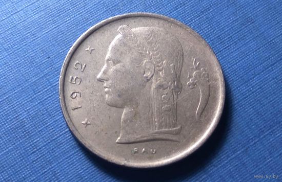 1 франк 1952 BELGIE. Бельгия.