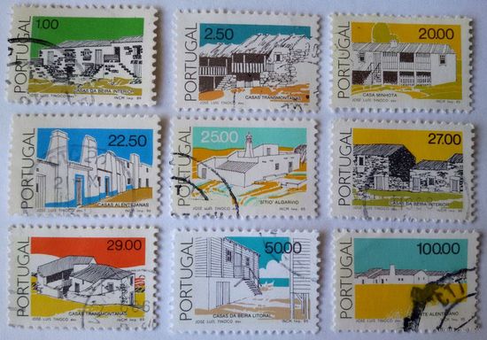 Португалия. Архитектура. 1985-89г.г. (9шт.)