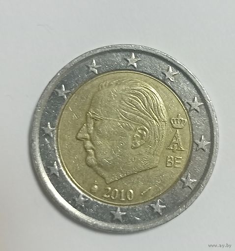 2 евро 2010 год.Бельгия
