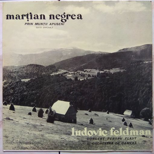 Martian Negrea / Ludovic Feldman - Prin Muntii Apuseni (Suita Simfonica) / Concert Pentru Flaut Si Orchestra De Camera