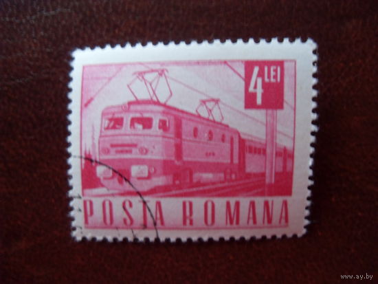 Румыния. Поезд 1971 (поезда, железная дорога, тепловоз, паровоз, вагон)