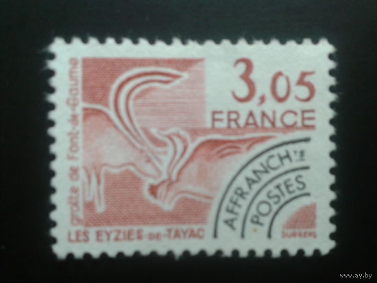Франция 1981 стандарт, фауна