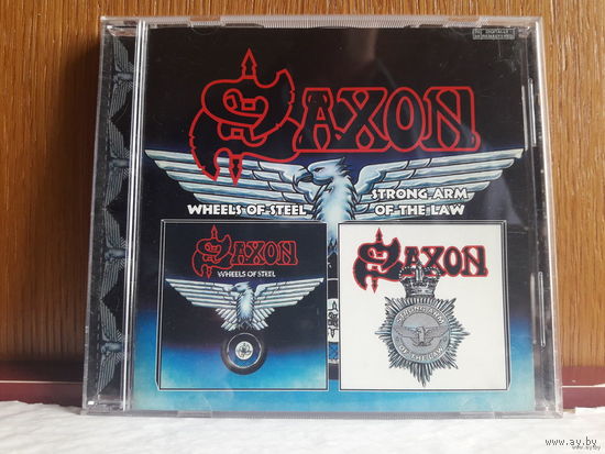 Saxon-Wheels of steel 1980 & Strong arm of the law 1980. Обмен возможен