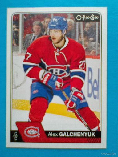 Алекс Гальченюк "Монреаль Канадиенс" - Карточка "O-Pee-Chee Hockey" - Сезон 2016/17 года.