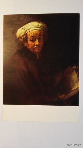 Рембрандт. Автопортрет в образе апостола Павла. Издание Нидерландов