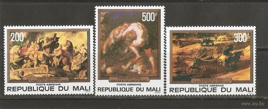 Мали 1977 Живопись Рубенс