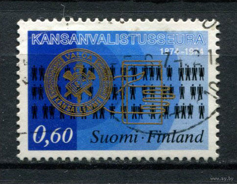 Финляндия - 1974 - Столетие Общества народного образования - [Mi. 751] - полная серия - 1 марка. Гашеная.  (Лот 177AT)