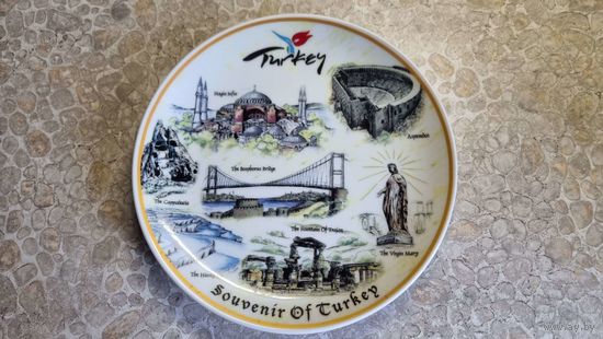 Декоративная тарелка коллекционная-''Турция''