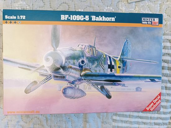 Модель самолёта Bf-109G-5, Bakhorn, 1/72, Mistercraft