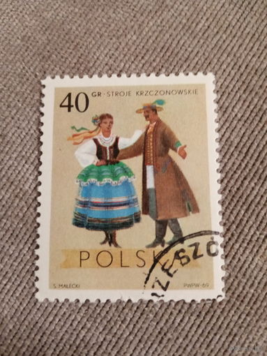 Польша 1969. Традиционные наряды