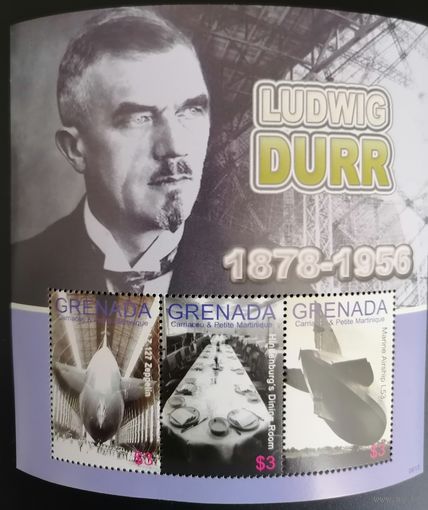 Людвиг Дюр, 1878-1956, выдающийся конструктор дирижаблей.