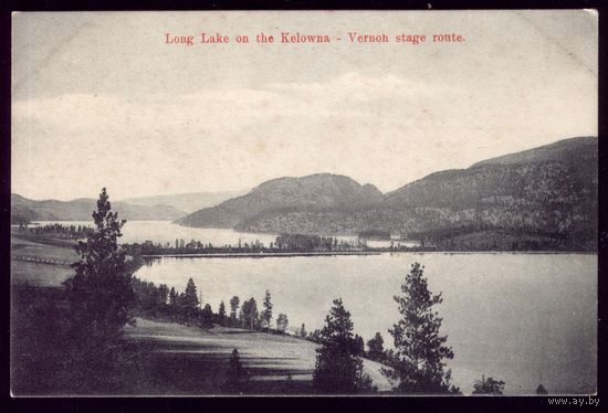 Канада Озеро Лонг-Лейк