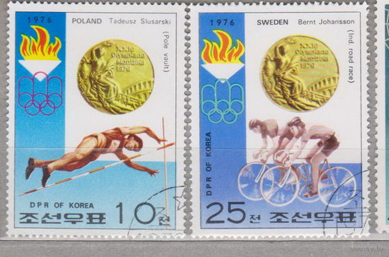 Спорт Олимпийские игры Корея КНДР 1976 год лот 18