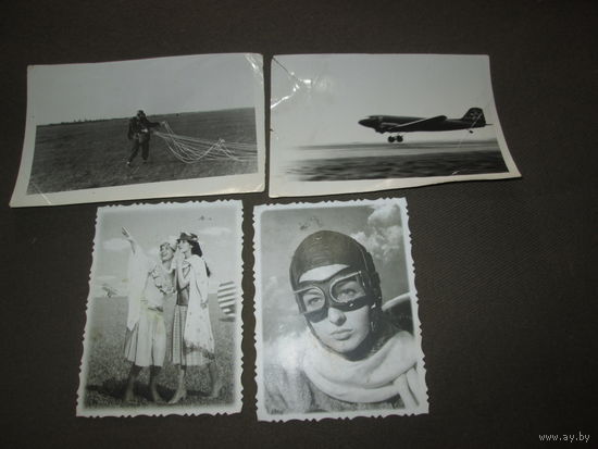 Фотографии 4 шт-авиация ВОВ,40-е года.С рубля.
