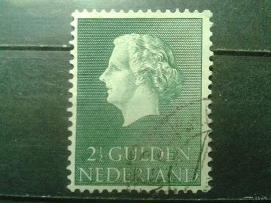 Нидерланды 1955 Королева Юлиана 2,5 гульдена