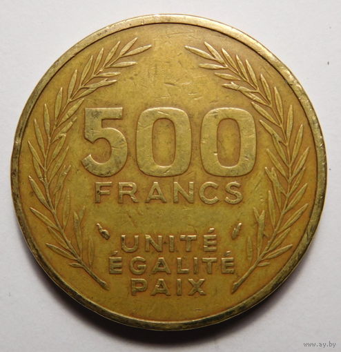 Джибути.500 франков 1991г.