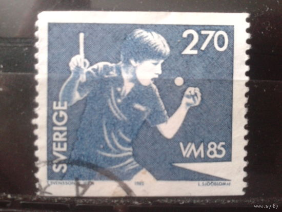 Швеция 1985 Настольный теннис